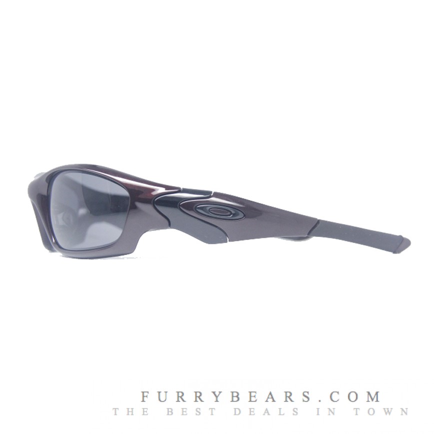 OAKLEY STRAIGHT JACKET (ASIAN FIT) SUNGLASSES – BLOOD & GREY COLOUR - furrybears 3