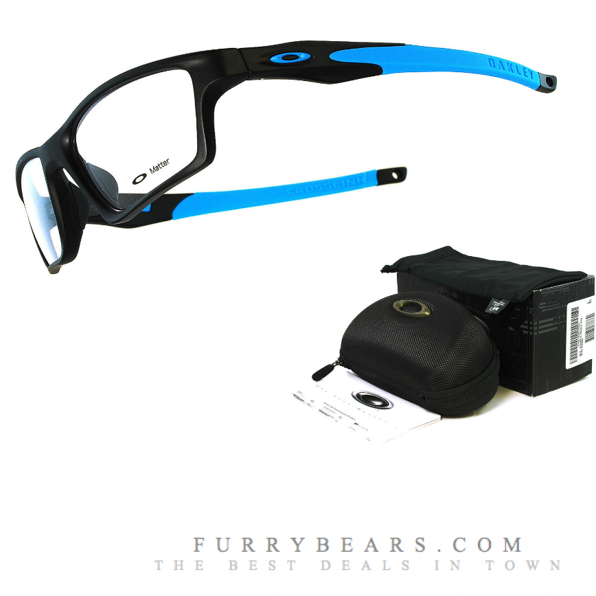 Oakley Crosslink Sweep Satin Black Blue Singapore