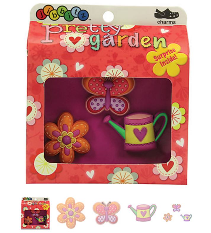 Pretty Garden 3-pack Crocs Shoe Charms