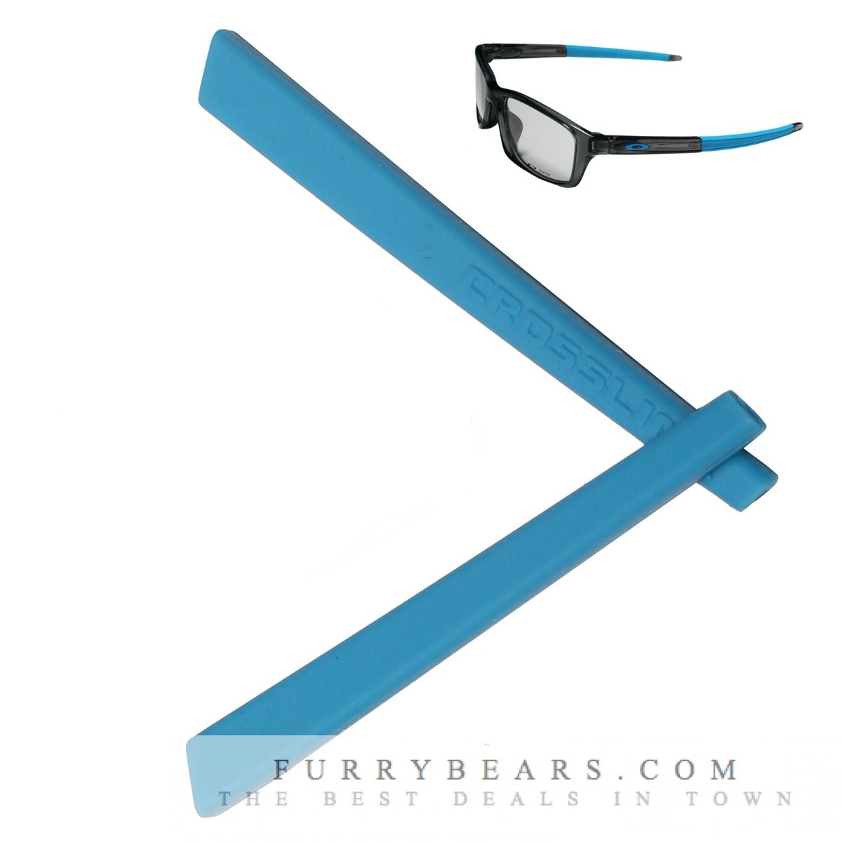 oakley crosslink blue ear sock pitch