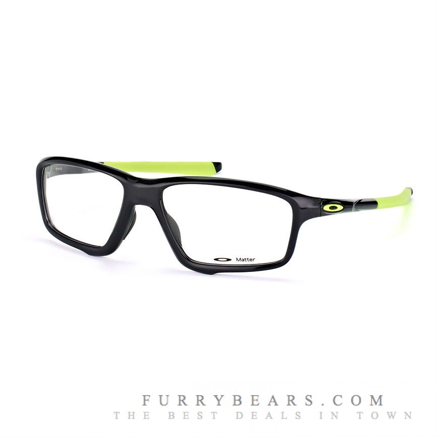 Oakley Crosslink Zero OX 8076 02 polished black ink dazzling green