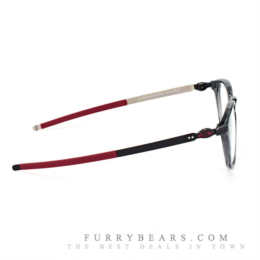 Oakley Pitchman R OX 8105 02 grey smoke black - maroon matt 