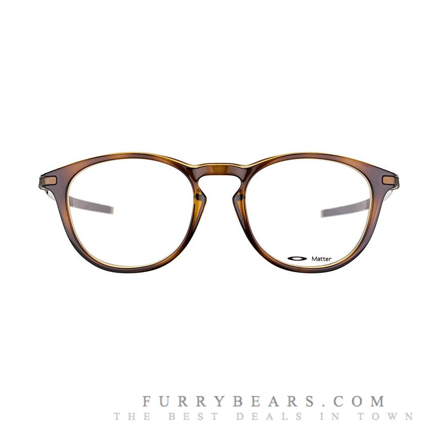 Oakley Pitchman R OX 8105 03 brown tortoise gold matt