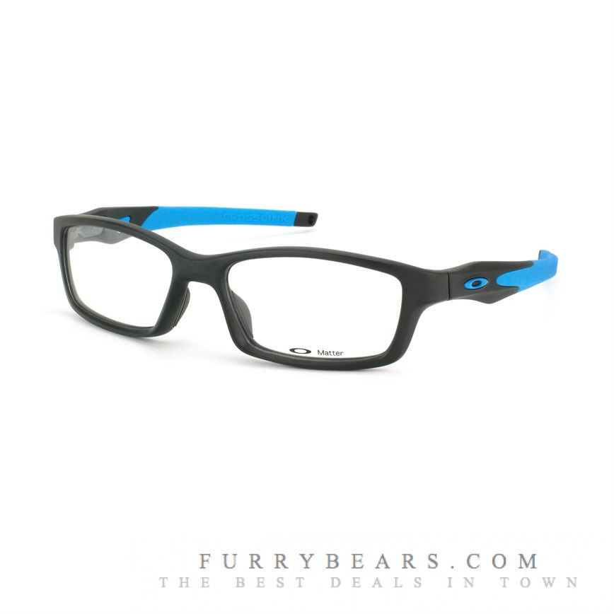 blue oakley prescription glasses
